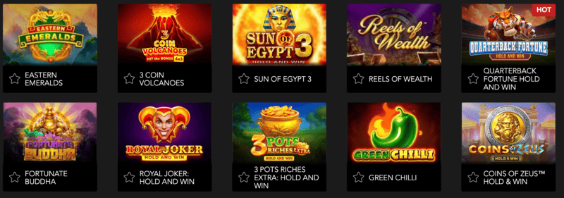 Best games at at King Johnnie